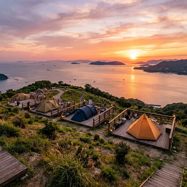 南あわじ丸山夕日の丘キャンプ場