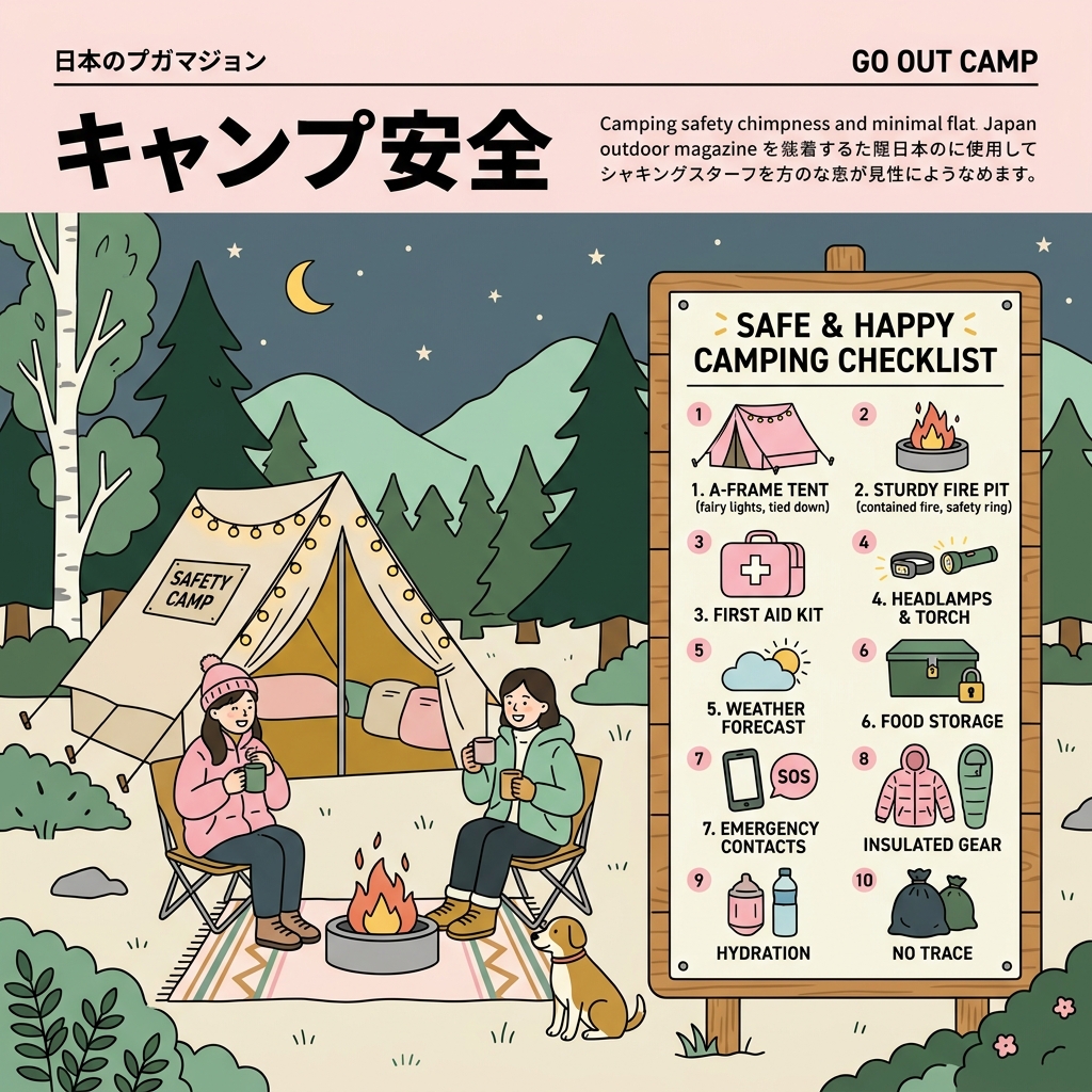 【2025年最新版】楽しく安全に女子キャンプをするための必携ガイド