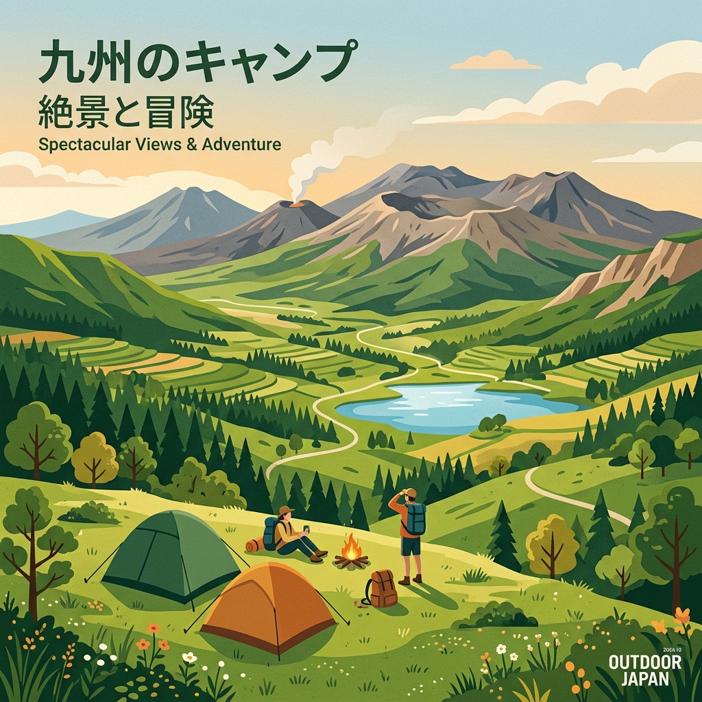 【九州/キャンプ】九州の絶景キャンプ場を巡ってきました！